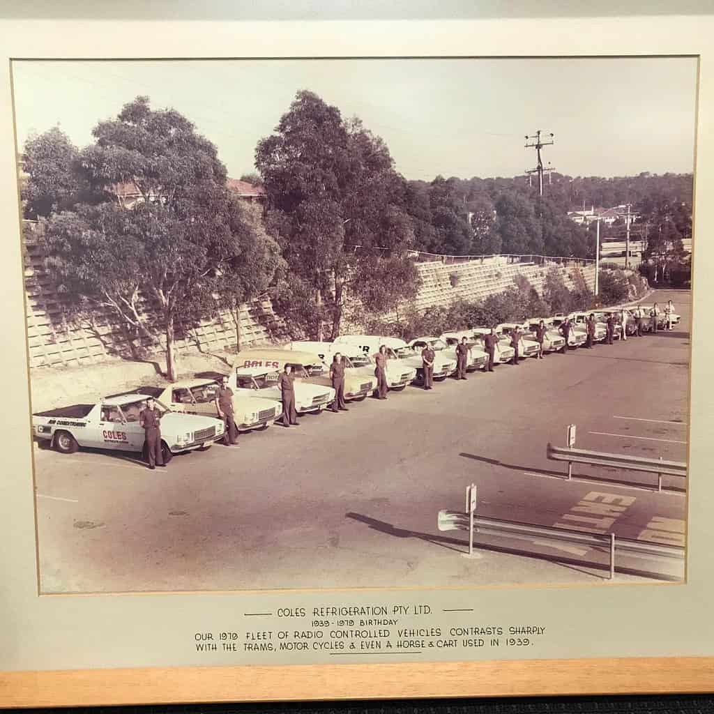 Coles refrigeration history shot near Kotara