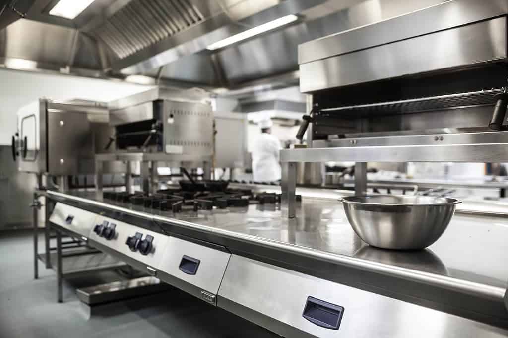Commercial kitchen equipment fit-out
